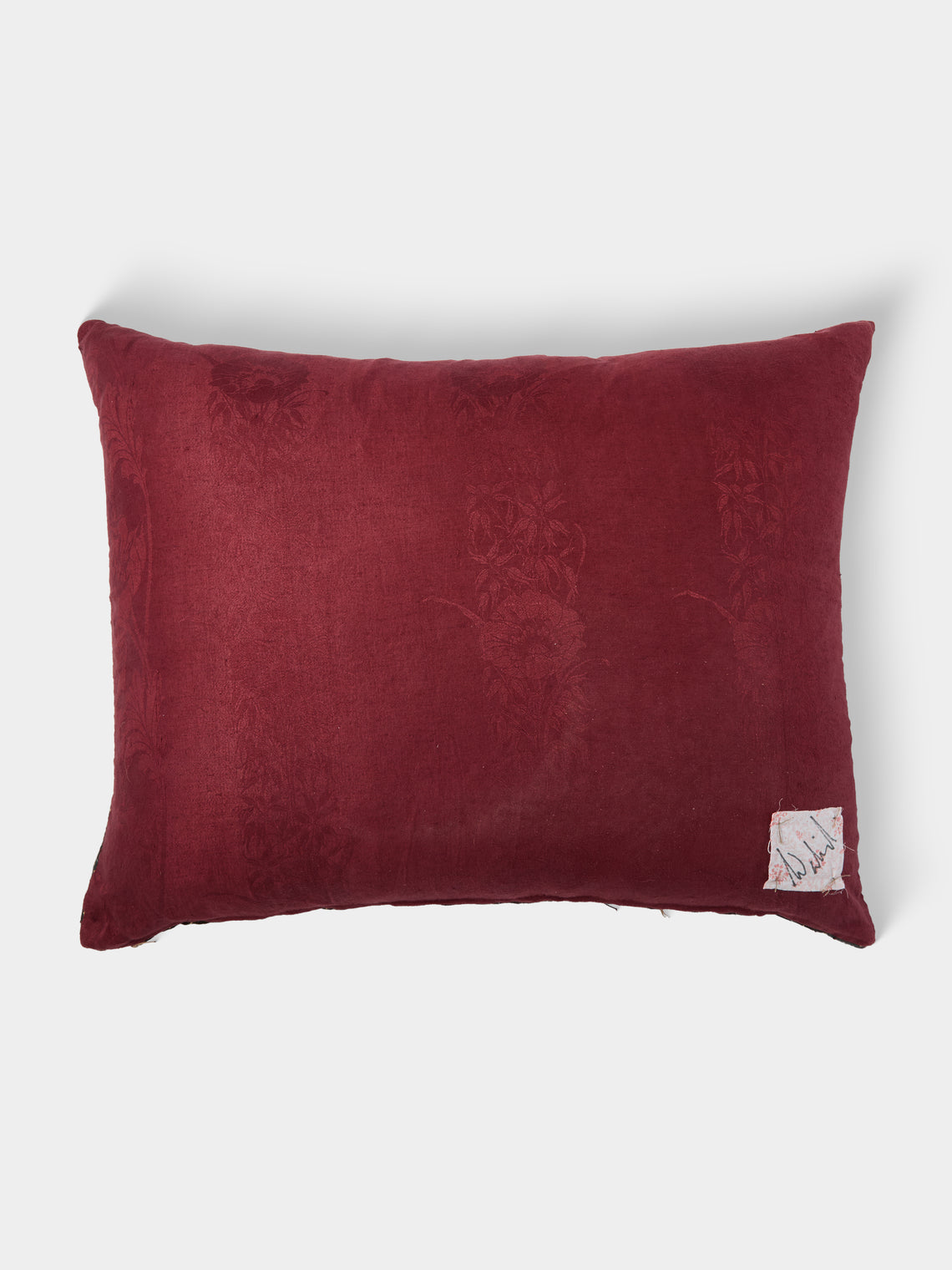 By Walid - 18th-Century Embroidery Damask Cushion (26.5in/67cm) - Multiple - ABASK
