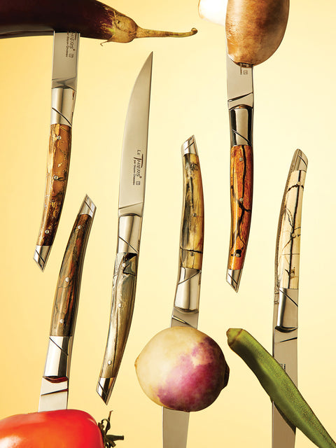 Goyon-Chazeau - Le Thiers Prestige Woolly Mammoth Table Knives (Set of 6) -  - ABASK