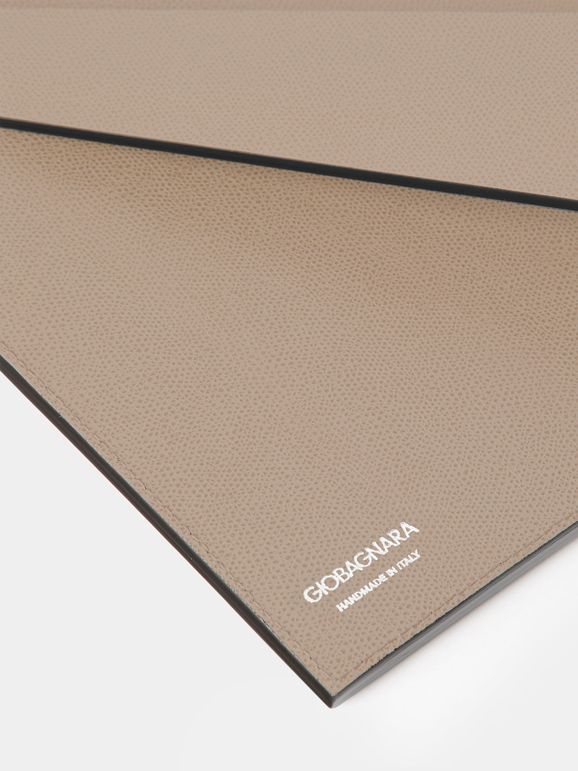 Giobagnara - Peter Leather Photo Frame (5x7") - Beige - ABASK