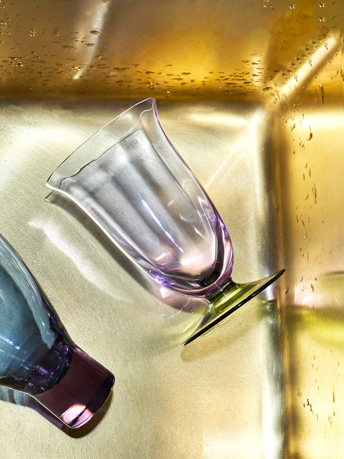 Archive Revival 1982 Hand-Blown Murano Water Glass