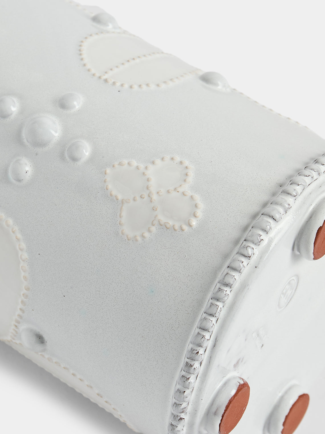 Emily Mitchell - Hand-Built Ceramic Bough Vase - White - ABASK