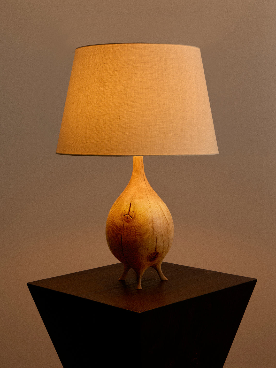 Jamie Gaunt Designs - No. 6 Natural Oak Table Lamp - Natural - ABASK