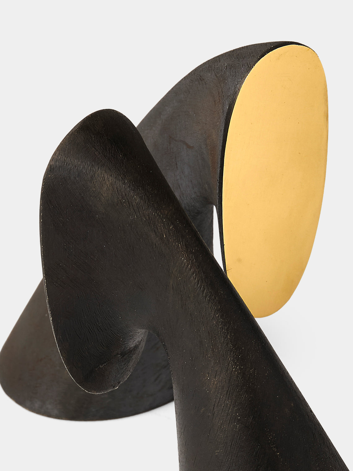 Carl Auböck - Brass Painted Bookends - Black - ABASK