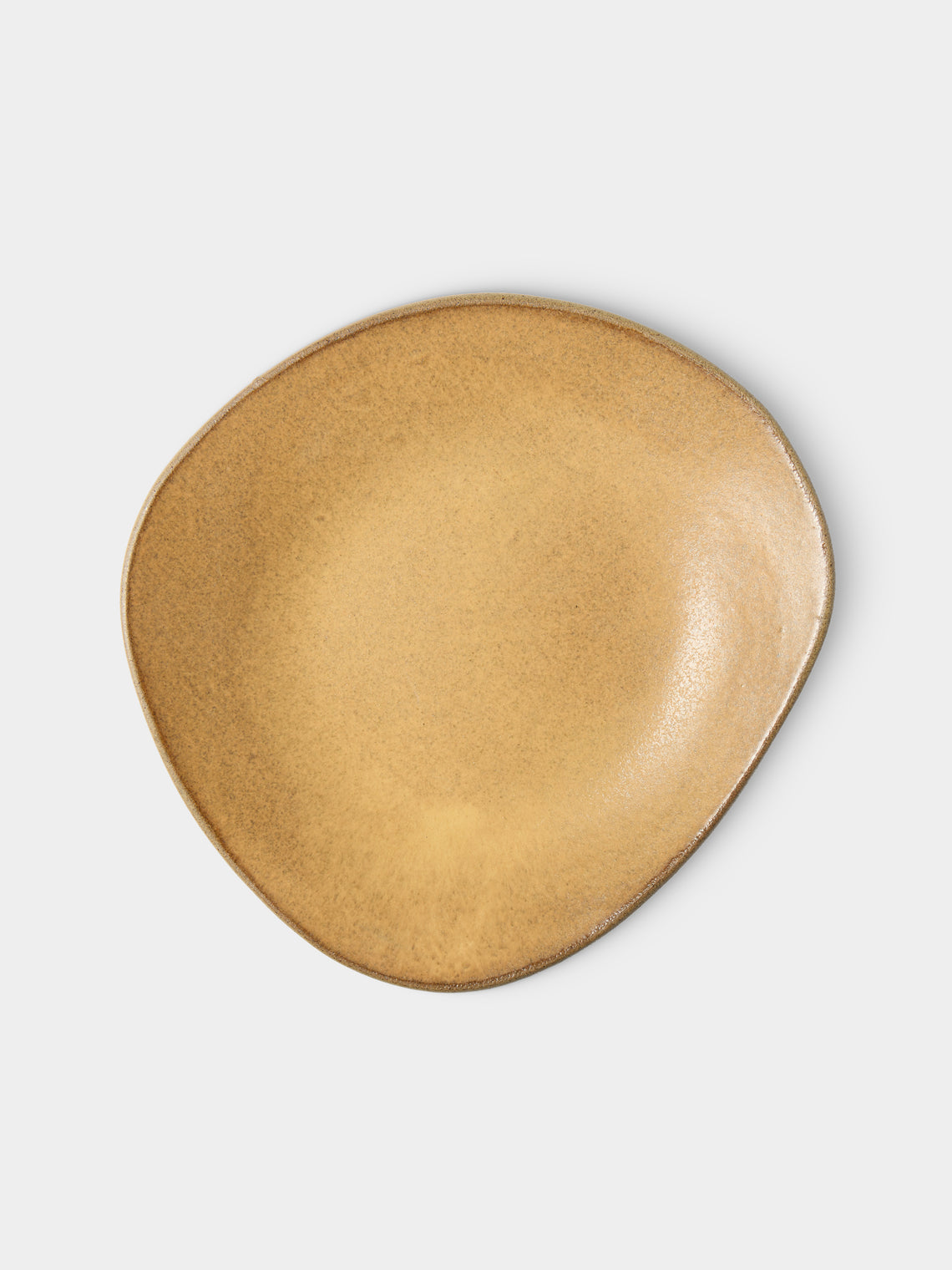 Hana Karim Studio - Hand-Built Ceramic Dessert / Salad Plates – 7in/18cm (Set of 4) - Cream - ABASK