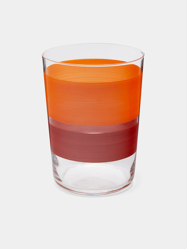 Los Vasos de Agua Clara - Portofino Hand-Painted Glass Tumblers (Set of 6) -  - ABASK - 