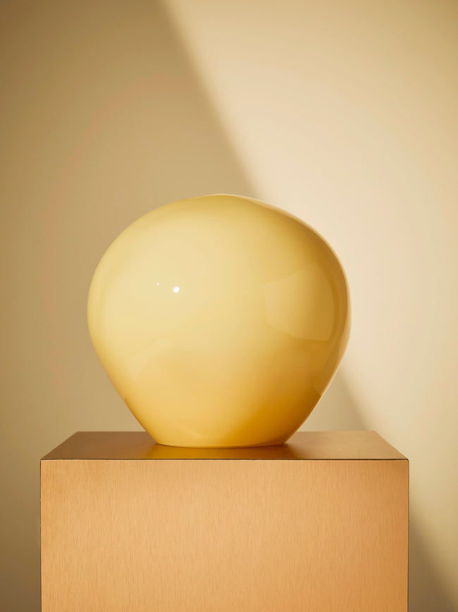 Helle Mardahl Studio - Bon Bon Hand-Blown Glass Table Lamp - Yellow - ABASK