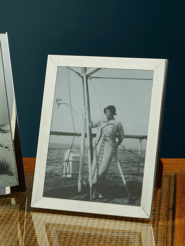 William & Son - Lines Sterling Silver Photo Frame -  - ABASK