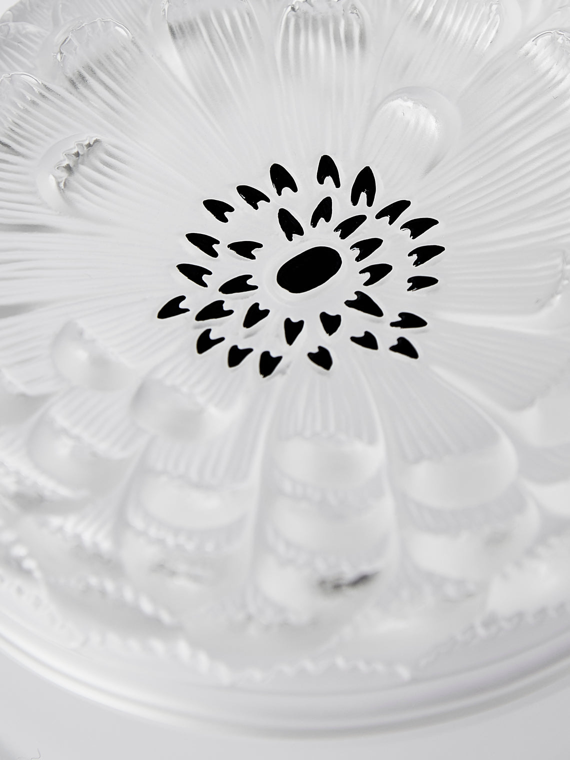 Lalique - Dahlia No. 2 Crystal Box - Clear - ABASK