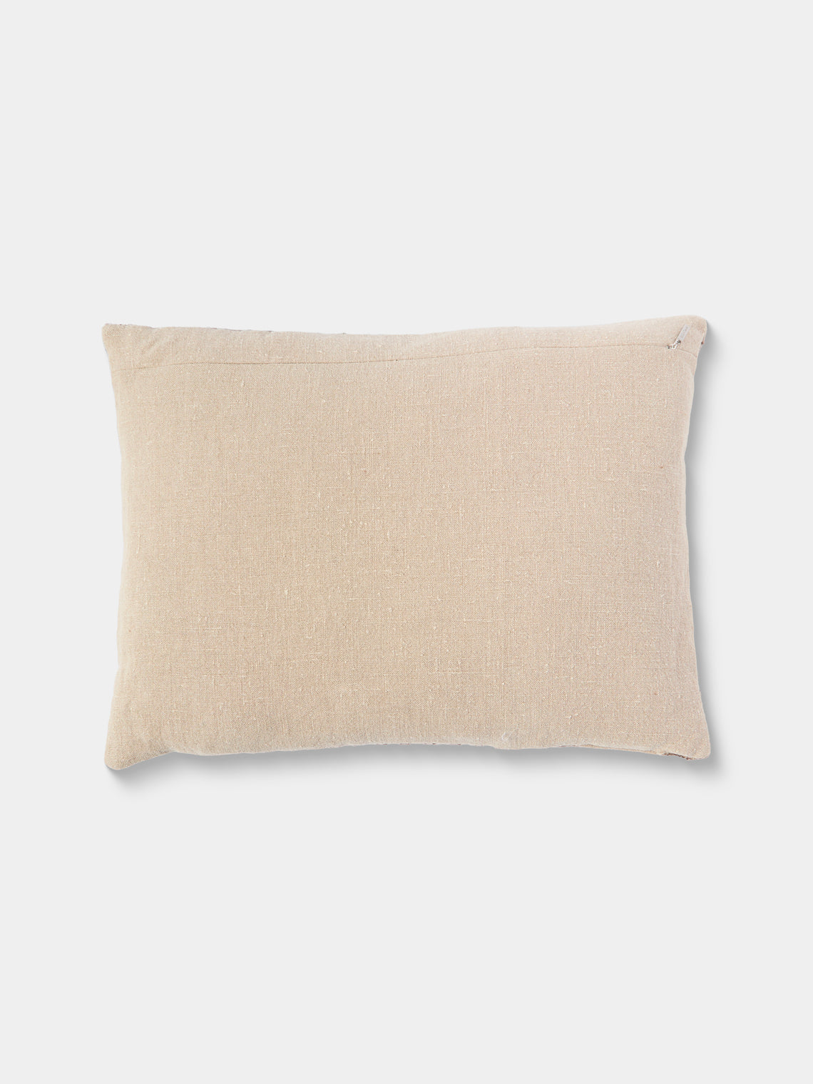 de Le Cuona - Nara Panel Linen Pillow (19.5in/50cm) - Beige - ABASK