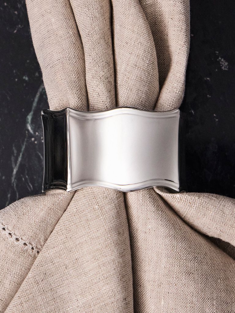 Robbe & Berking - Alt-Chippendale Silver-Plated Table Napkin Ring - Silver - ABASK