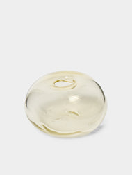 Vogel Studio - Hand-Blown Glass Bud Vase (5in/13cm) - Gold - ABASK - 