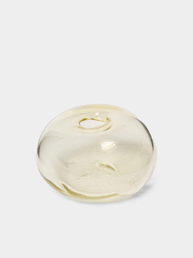 Vogel Studio - Hand-Blown Glass Bud Vase (5in/13cm) - Gold - ABASK - 