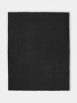 Denis Colomb - Gobi Stitched-Edge Camel Wool Bed Blanket (110in/2.8m) - Black - ABASK - 