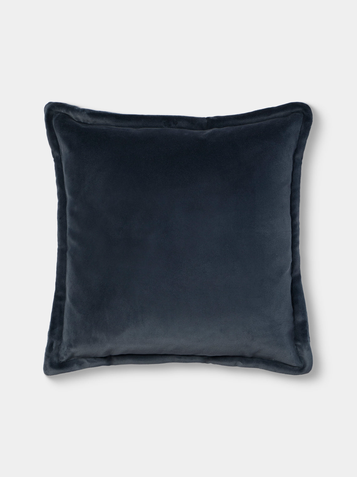 de Le Cuona - Vienna Cotton Pillow (21.5in/55cm) - Blue - ABASK - 