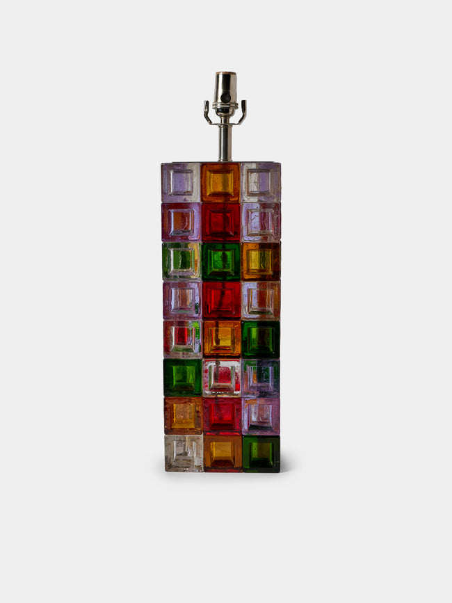 Antique and Vintage - Mid-Century Albano Poli Murano Glass Table Lamp - Multiple - ABASK - 