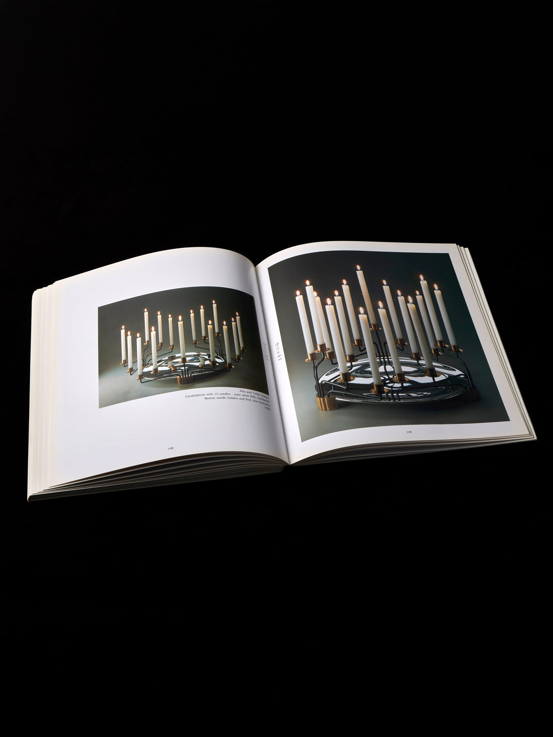 San Lorenzo - 1992 Afra and Tobia Scarpa No. 68 Pure Silver Candelabra - Silver - ABASK