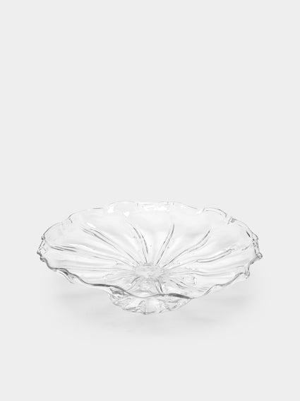 Alexander Kirkeby - Hand-Blown Crystal Large Fruit Bowl - ABASK - [thumbnail]