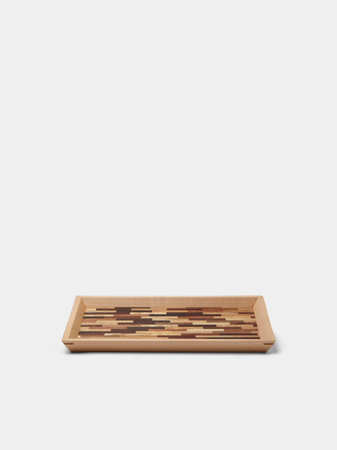 Mori Kougei - Poke Wood Tray (10.5in/26.5cm) - Multiple - ABASK