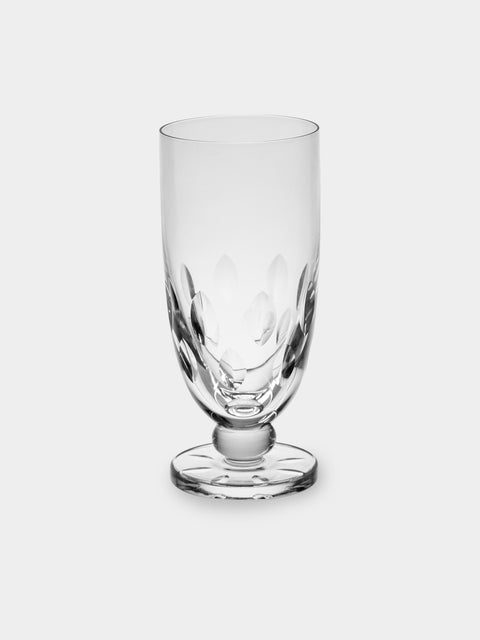 Antique and Vintage - Mid-Century Lalique Bocage Crystal Champagne Flutes (Set of 6) - Clear - ABASK- 