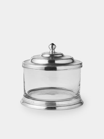 Cosi Tabellini - Bassano Pewter Biscuit Jar (118.5oz/3.5L) - Silver - ABASK - 