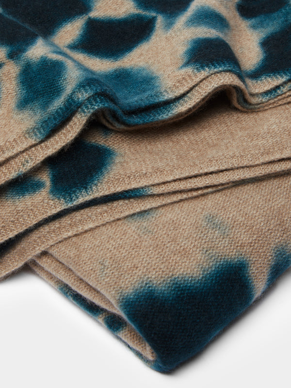 Suzusan - Shibori Cashmere Throw (79in/2m) -  - ABASK