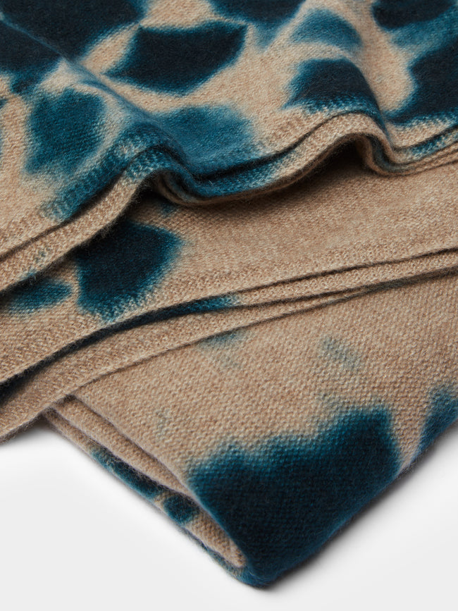 Suzusan - Shibori Cashmere Throw (79in/2m) -  - ABASK