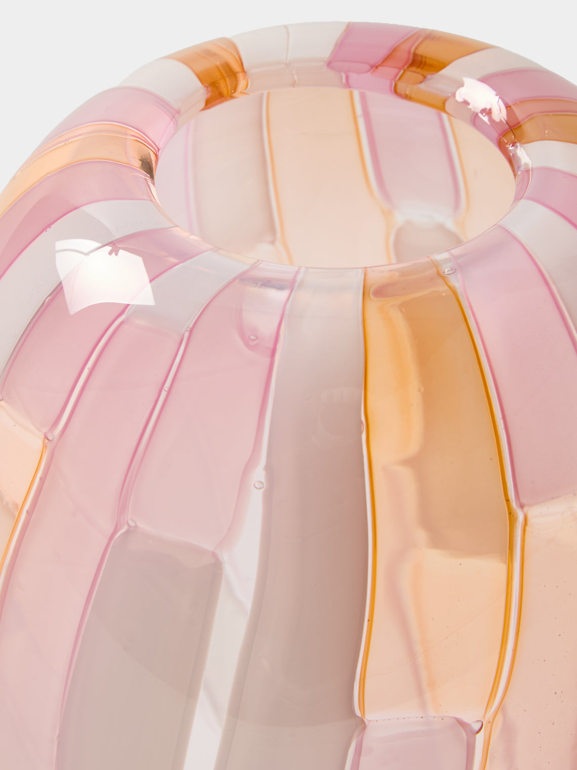 Moonarij - Tetris Hand-Blown Glass Vase (13.5in/35cm) - Multiple - ABASK