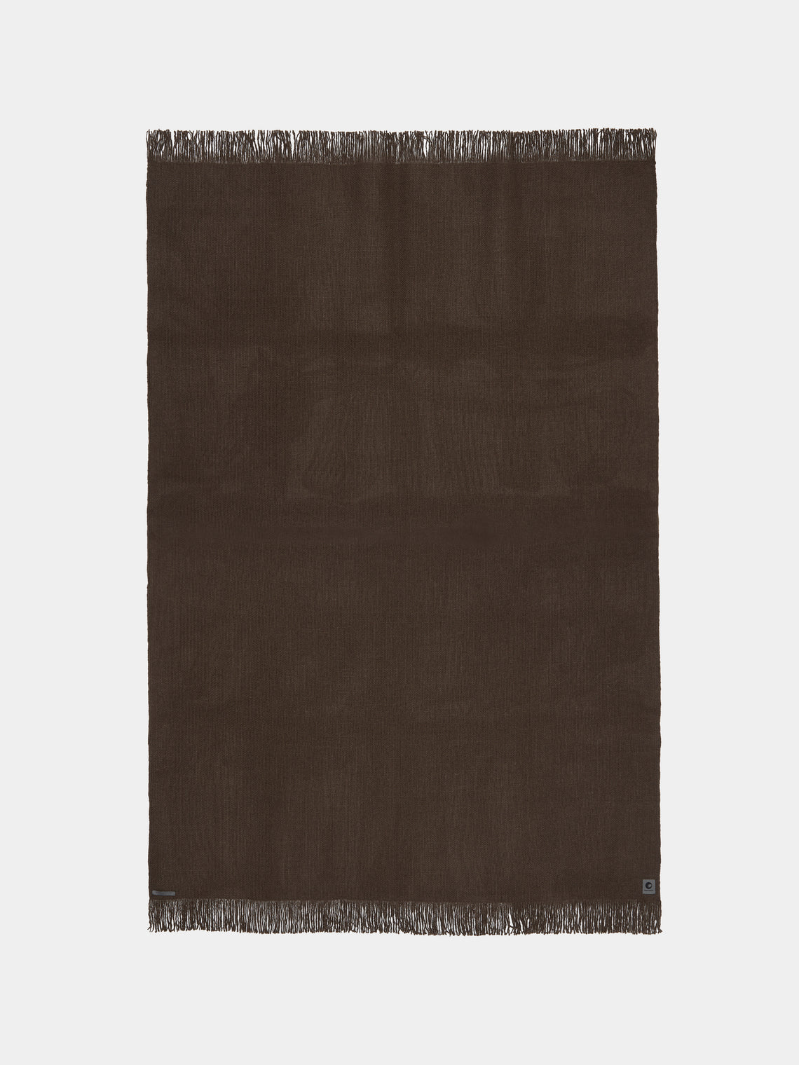 Denis Colomb - Mongolia Nubby Nomad Yak Throw (79in/2m) - Brown - ABASK - 