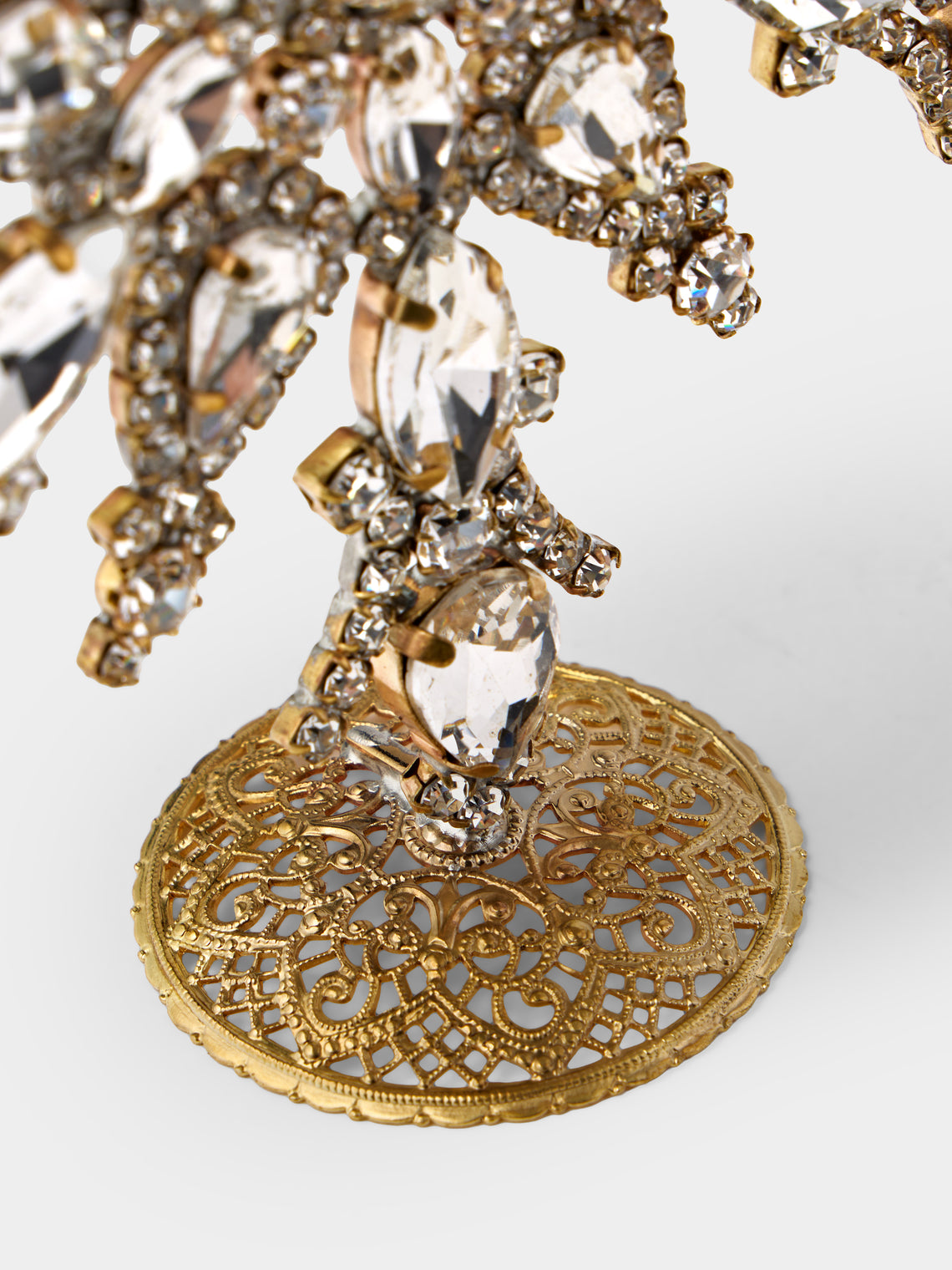 ABASK Decorations - Czech Crystal Snowflake - Clear - ABASK