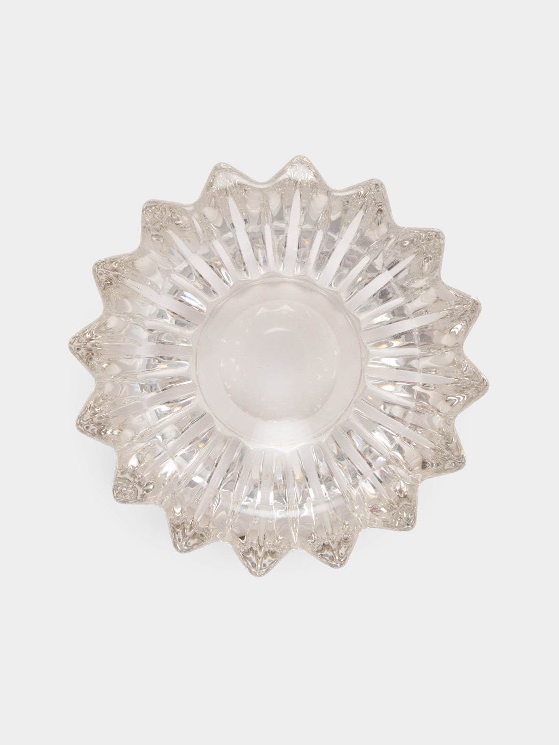Antique and Vintage - 1950s Pierre d'Avesn Crystal Vide Poche - Clear - ABASK