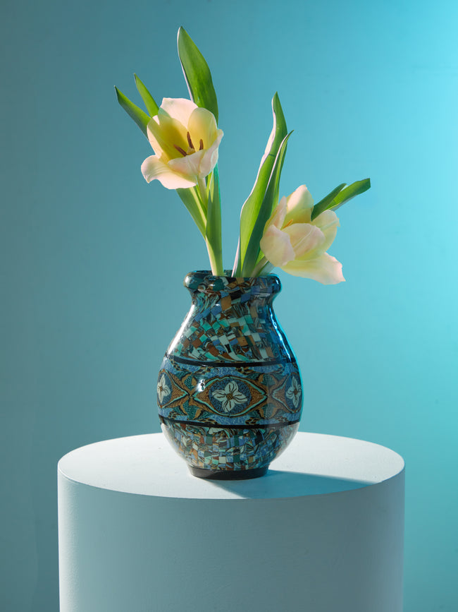 Antique and Vintage - 1950s Jean Gerbino Vallauris Ceramic Vase -  - ABASK