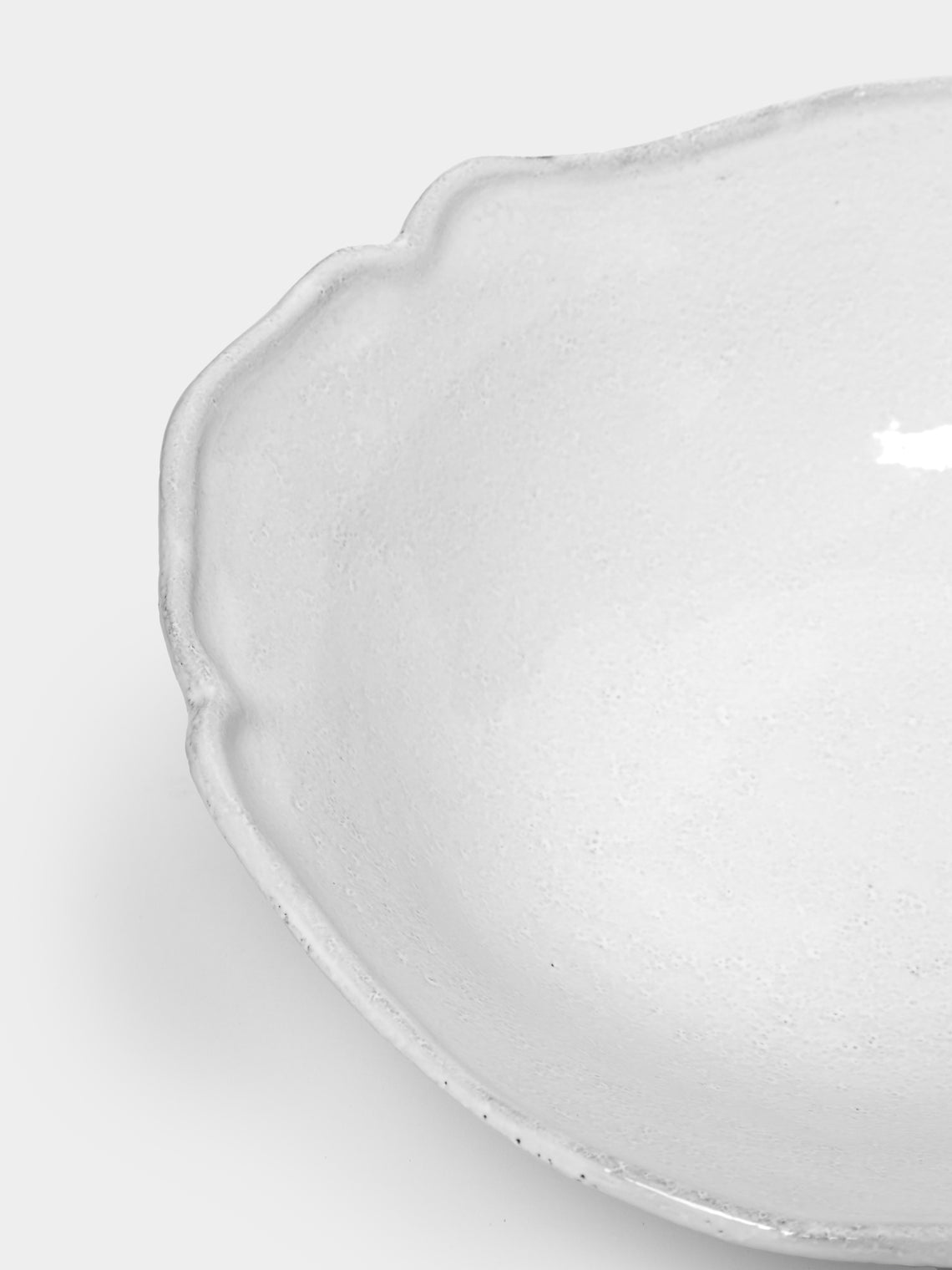 Astier de Villatte - Bac Hand-Glazed Ceramic Small Soup Plate (Set of 2) - White - ABASK
