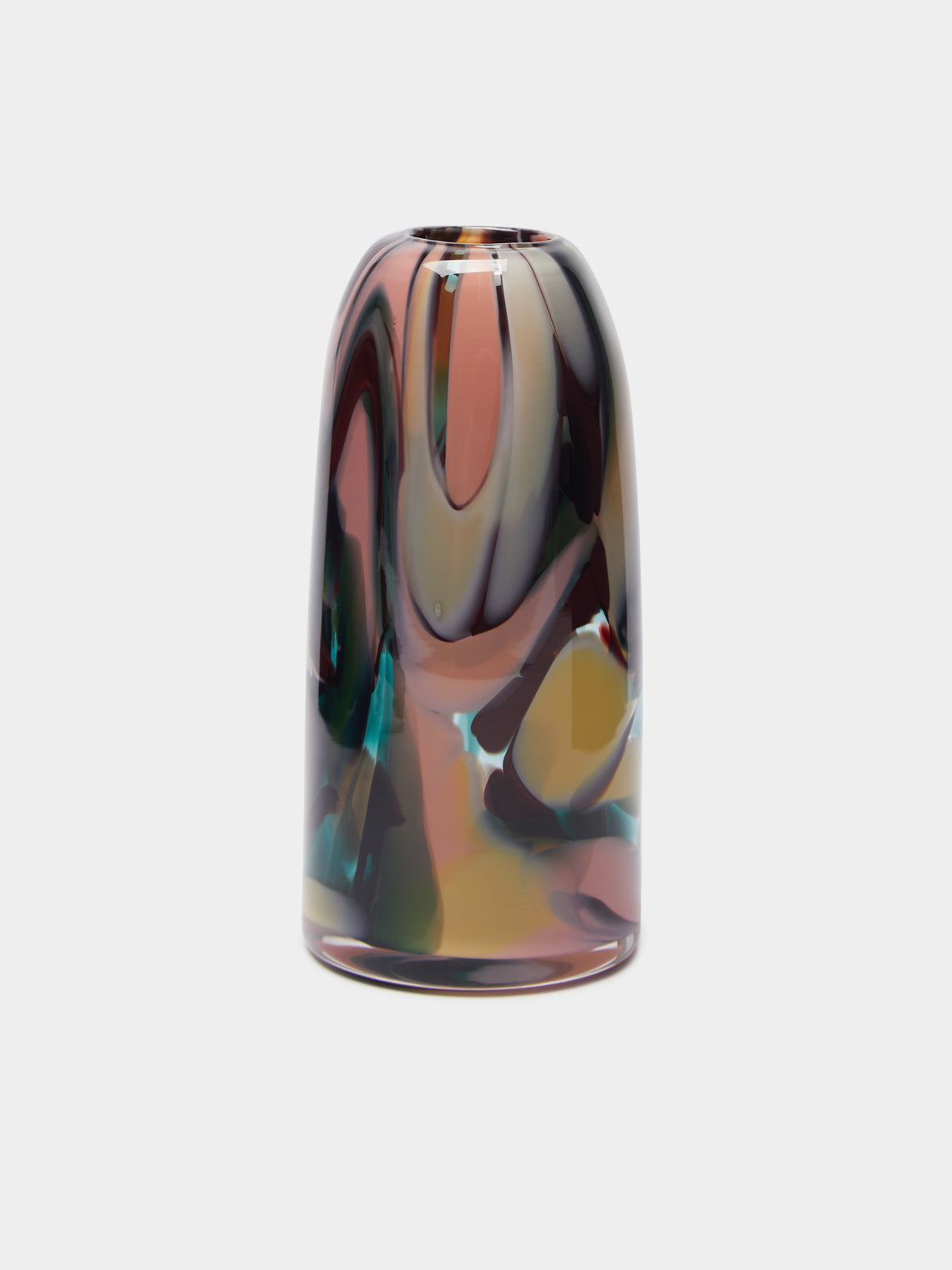 The Glass Studio - Marbled Hand-Blown Glass Bud Vase - Multiple - ABASK - 
