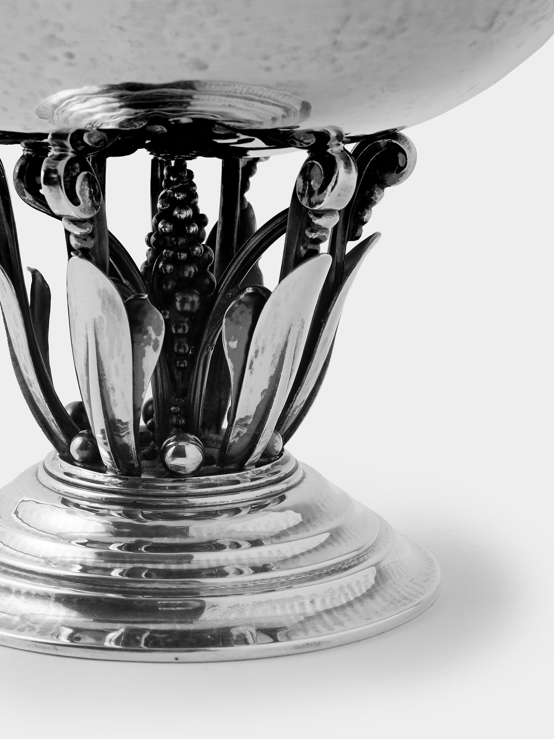Antique and Vintage - 1920s-1930s Johan Rohde for Georg Jensen No. 242 Sterling Silver Bowl - Silver - ABASK