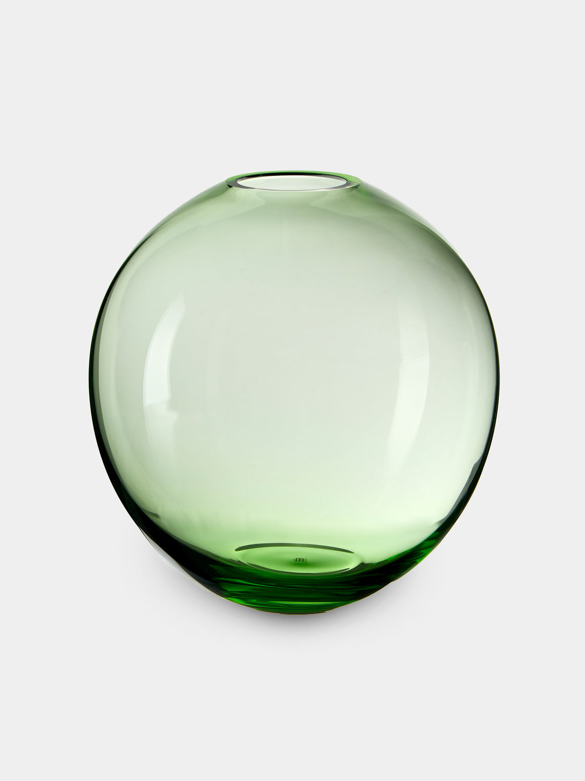 Lobmeyr - BV60 Flower Crystal Bud Vase (4in/10cm) - Green - ABASK - 