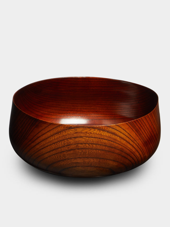 Suk Keun Kang - Large Ottchil Lacquered Wood Bowl -  - ABASK - 