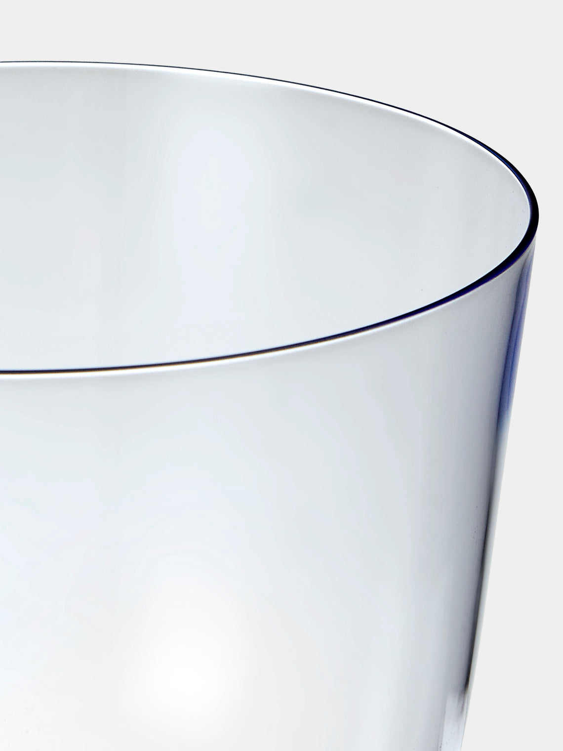 Lobmeyr - | Set of 2 | Alpha Crystal Tumblers - Blue - ABASK