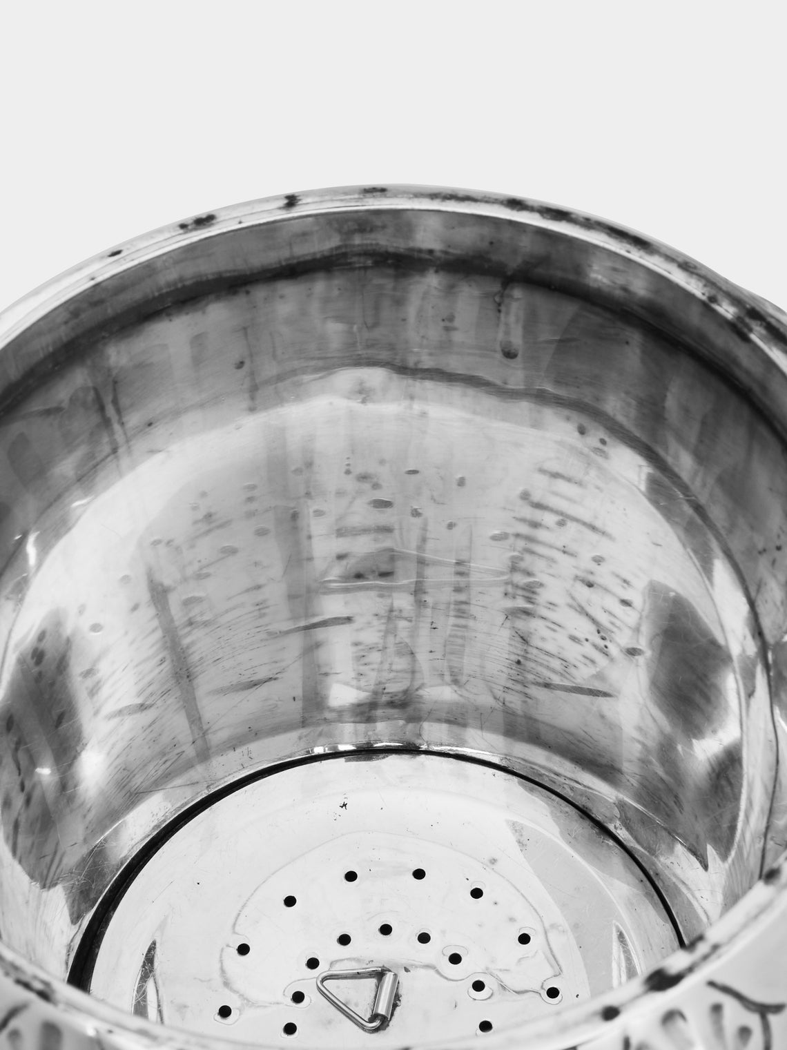 Antique and Vintage - Mid-Century Silver-Plated Pineapple Ice Bucket -  - ABASK