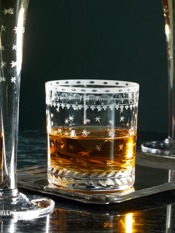 Artel - Staro Hand-Engraved Crystal Small Tumblers (Set of 6) -  - ABASK