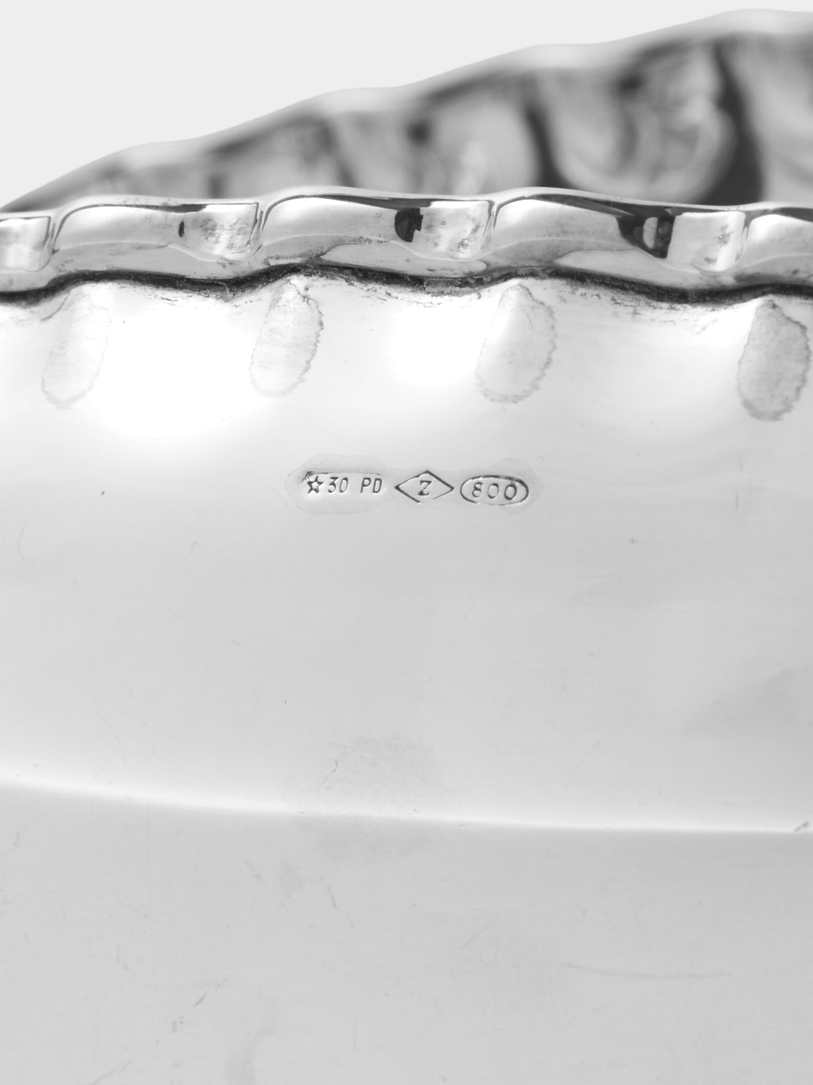 Antique and Vintage - 1970s Italian Solid Silver Bowl - Silver - ABASK