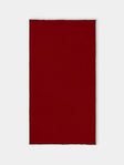 Denis Colomb - Himalayan Cashmere Throw (79in/2m) - Burgundy - ABASK - 