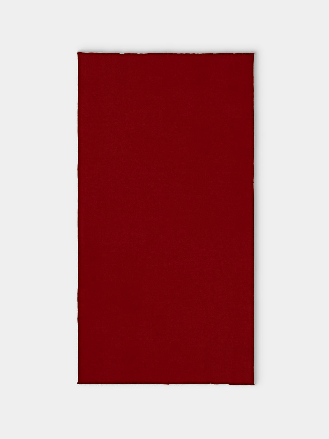 Denis Colomb - Himalayan Cashmere Throw (79in/2m) - Burgundy - ABASK - 