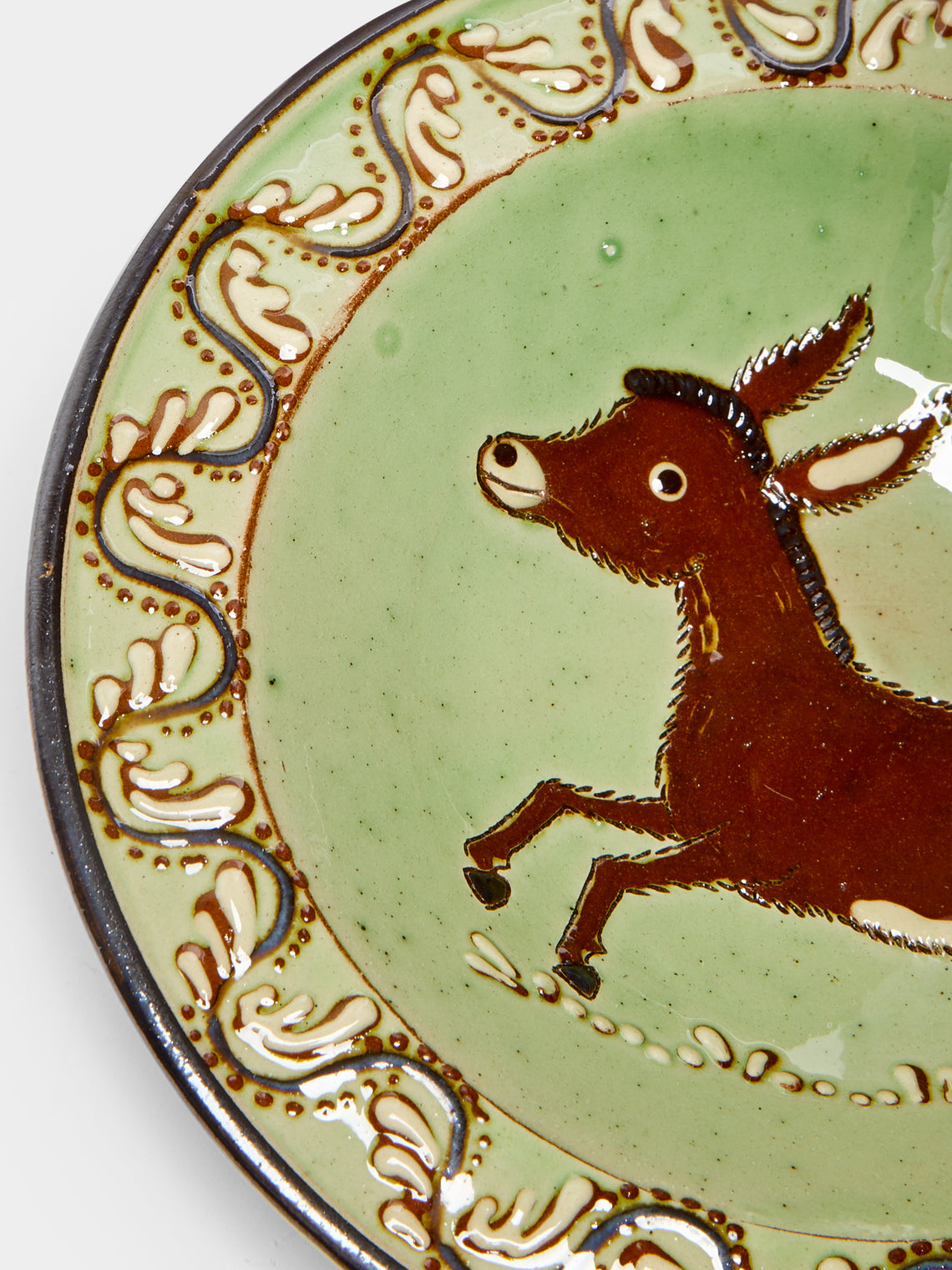 Poterie d’Évires - Animals Hand-Painted Ceramic Breakfast Bowls (Set of 4) -  - ABASK