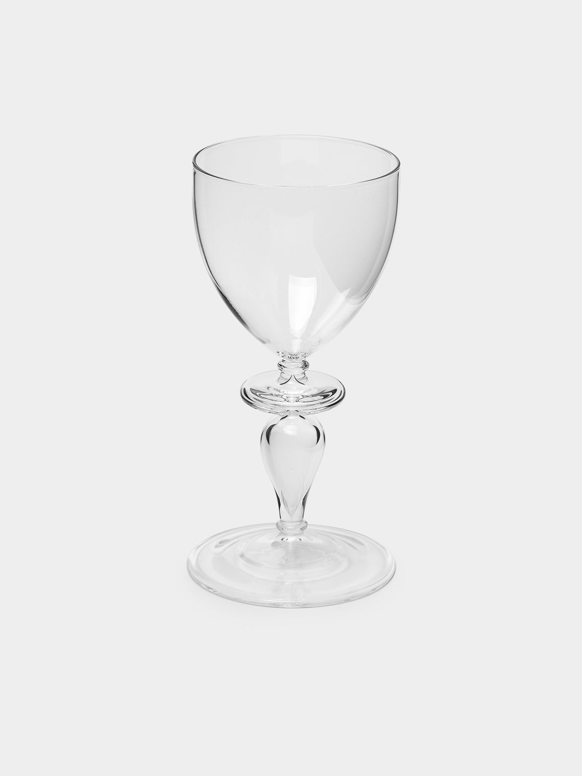 Astier de Villatte - Adrien Hand-Blown Wine Glass (Set of 2) - Clear - ABASK - 