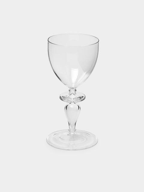 Astier de Villatte - Adrien Hand-Blown Wine Glass (Set of 2) - Clear - ABASK - 