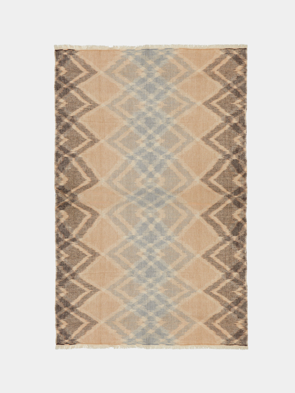 Me & K - River Ikat Cashmere Throw (69in/1.75m) - Multiple - ABASK - 