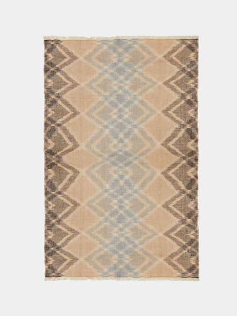 Me & K - River Ikat Cashmere Throw (69in/1.75m) - Multiple - ABASK - 