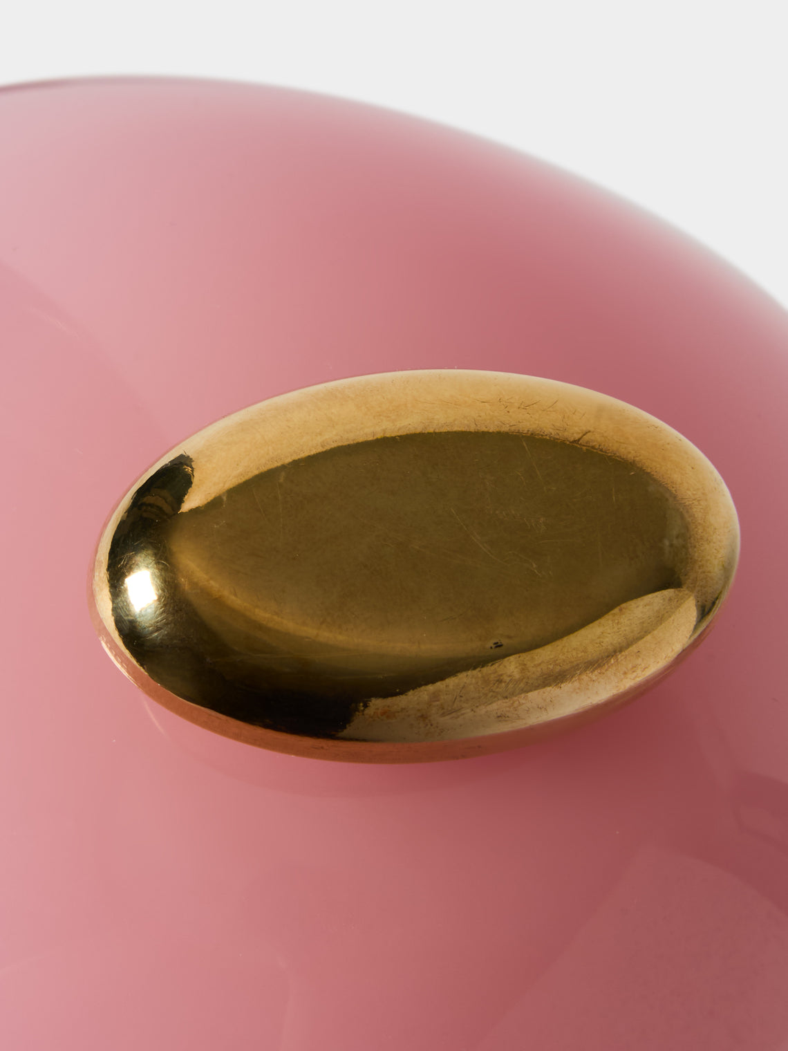Helle Mardahl Studio - Mushroom Hand-Blown Glass Table Lamp - Pink - ABASK