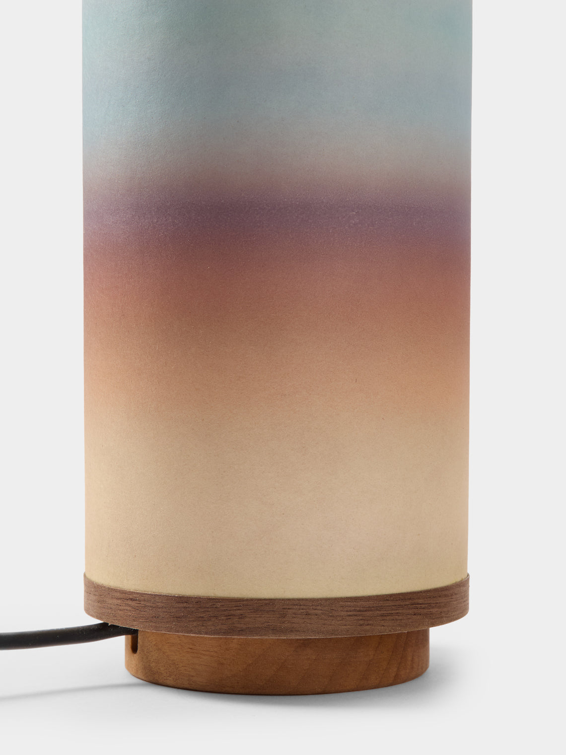 Maxime Prange - Torii Walnut and Washi Paper Small Table Lamp - Multiple - ABASK