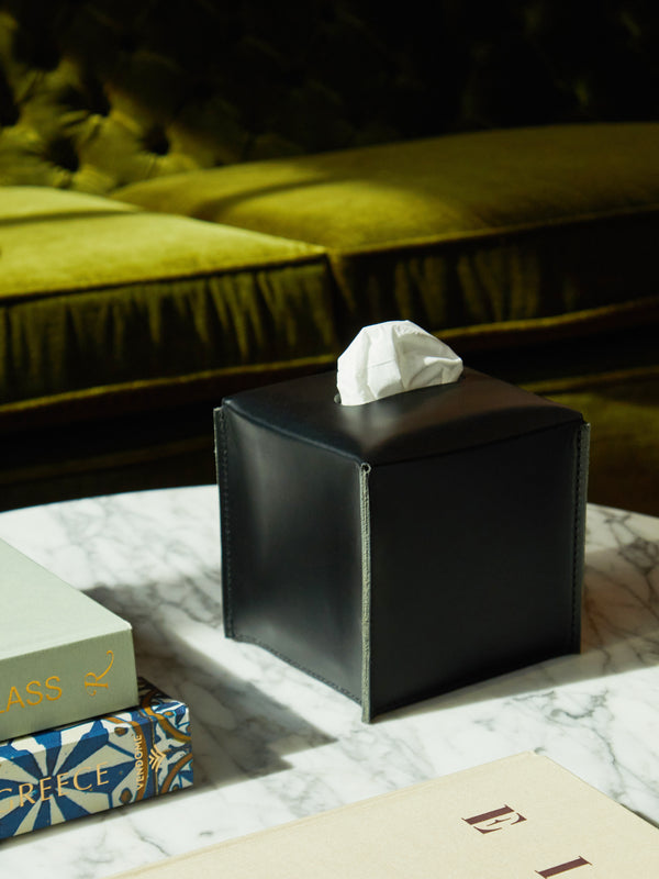 Rabitti 1969 - Amsterdam Leather Tissue Box -  - ABASK